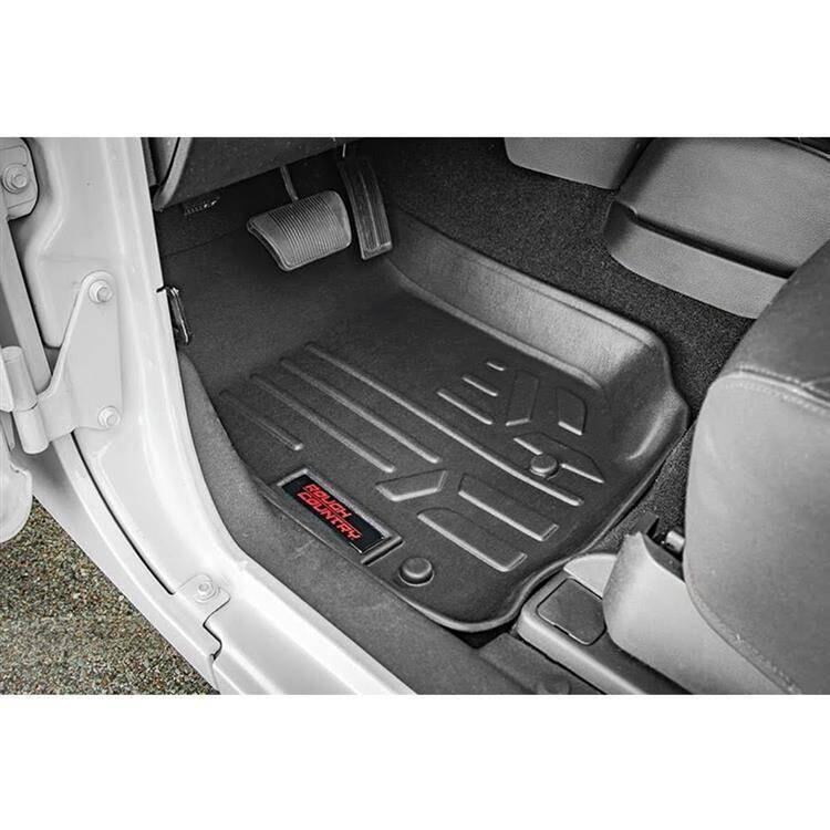 Front and rear floor mats Rough Country Double Cab