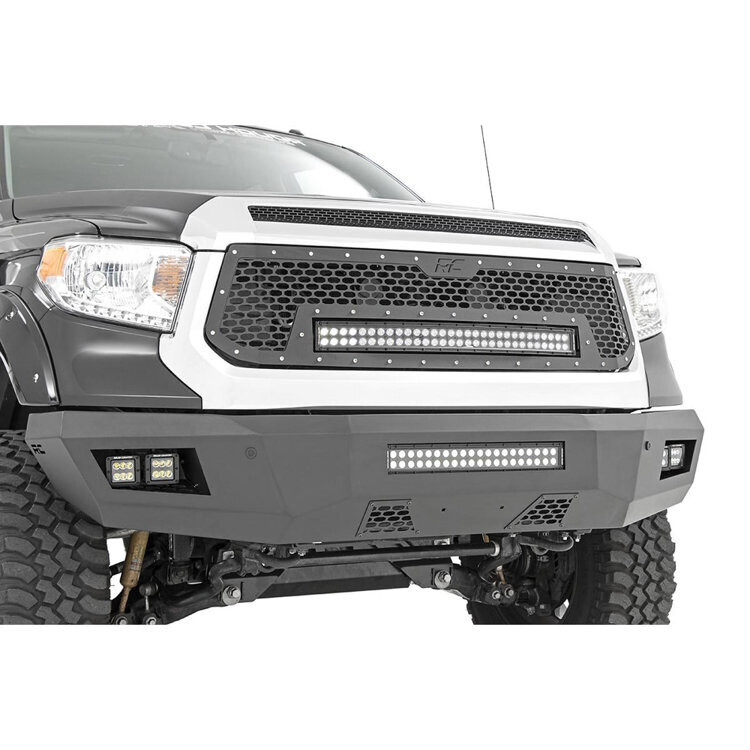 Front bumper with LED lights Rough Country