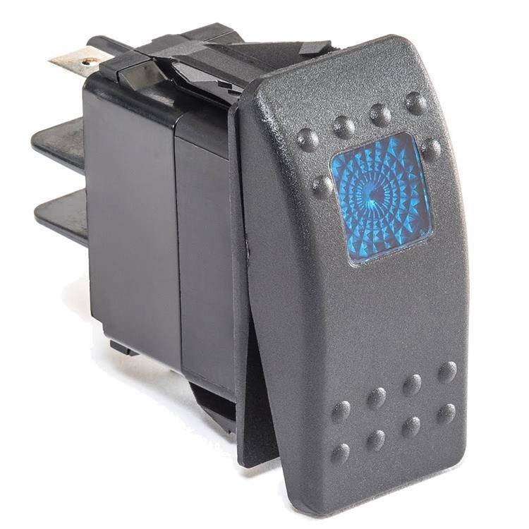 Rocker switch Daystar blue