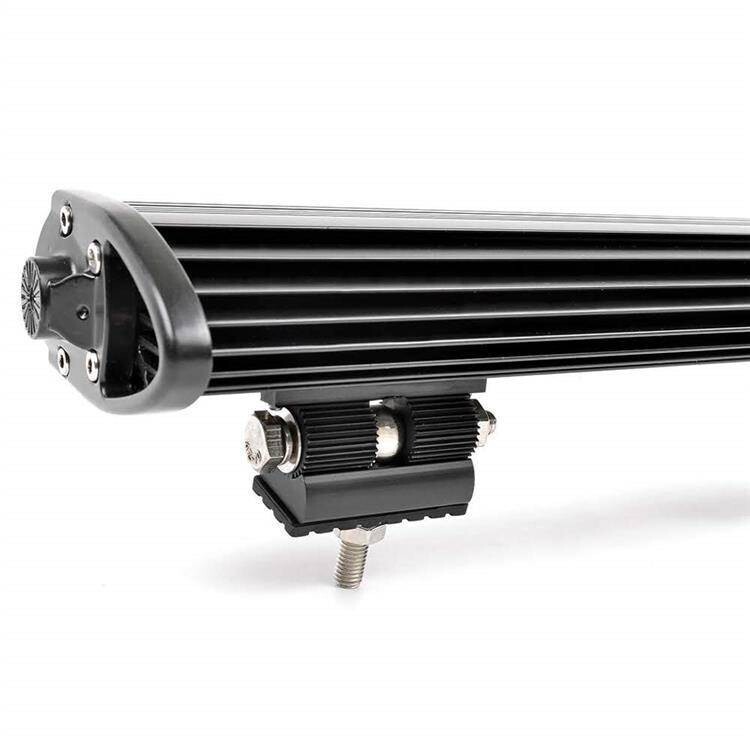 LED light bar 30" single row spot Rough Country Chrome Series