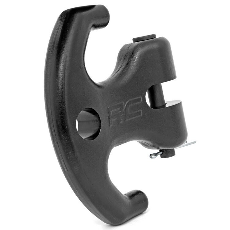 Aluminum winch cleat black Rough Country