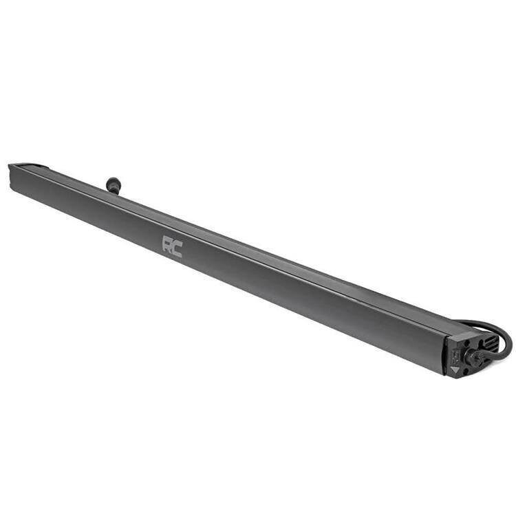 LED light bar 50" single row white DRL spot Rough Country Black Series