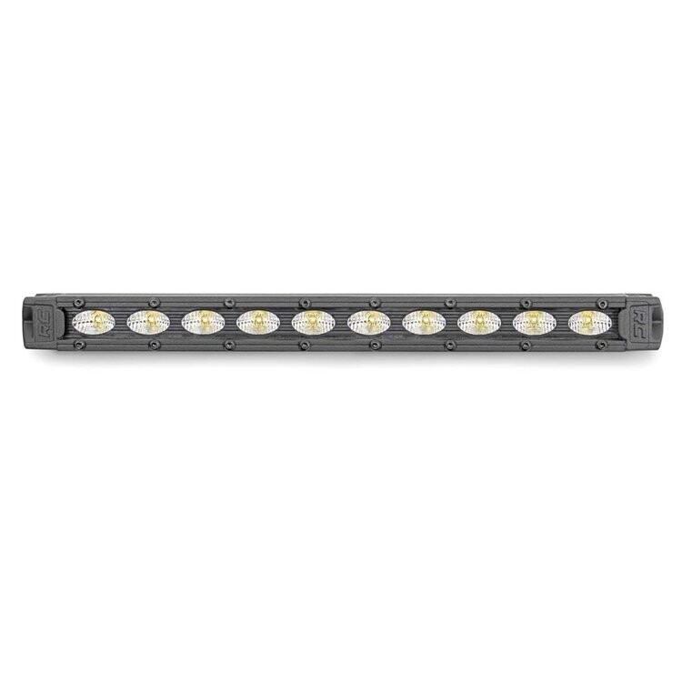 LED light bar 10" slim flood Rough Country Black Series