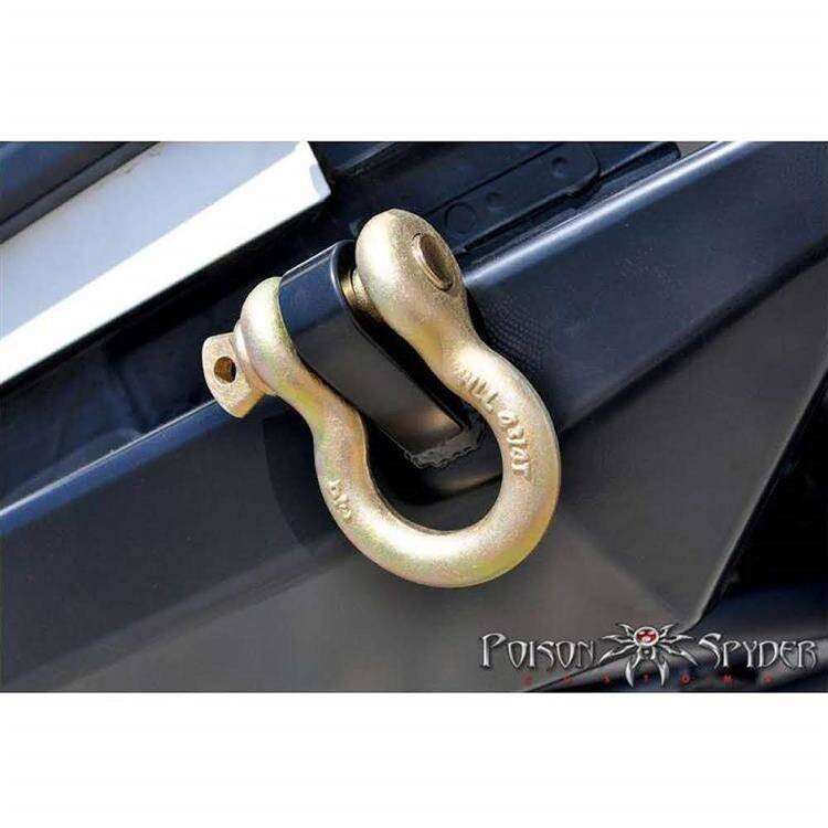 Heavy duty recovery shackle Poison Spyder 3/4"