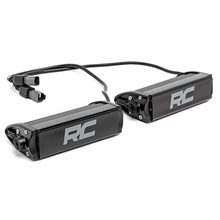 LED light bars 6" Rough Country Black Series