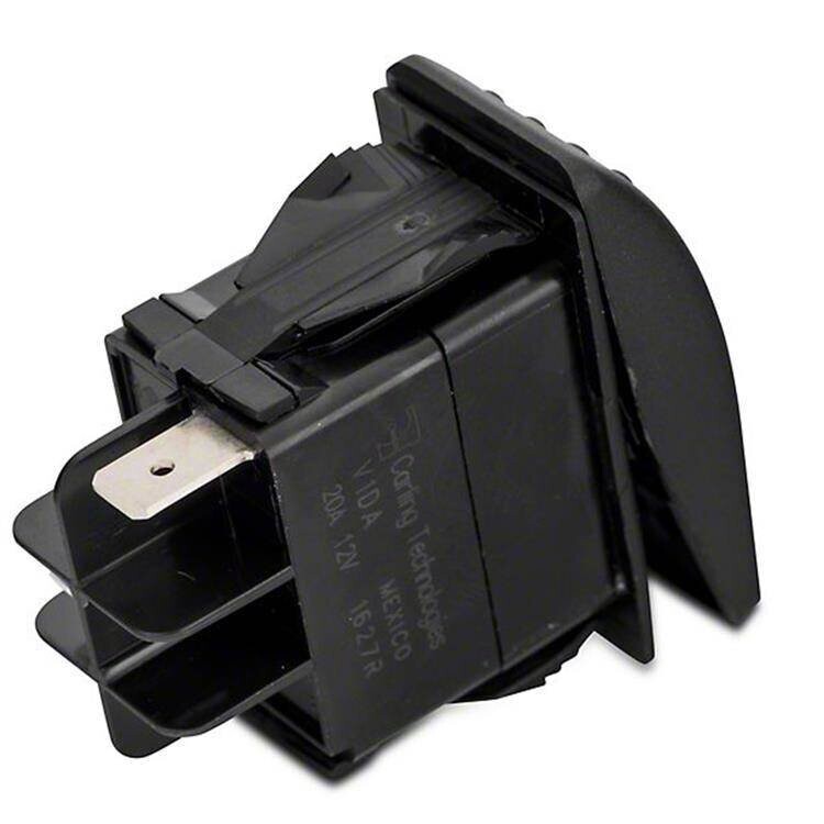 Rocker switch Daystar green
