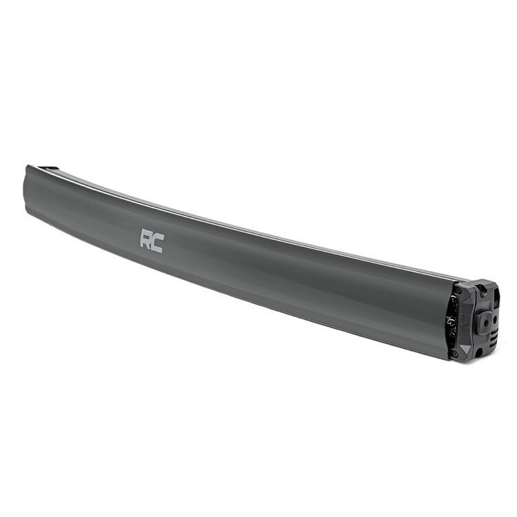 LED light bar 30" dual row curved white DRL spot/flood Rough Country Black Series