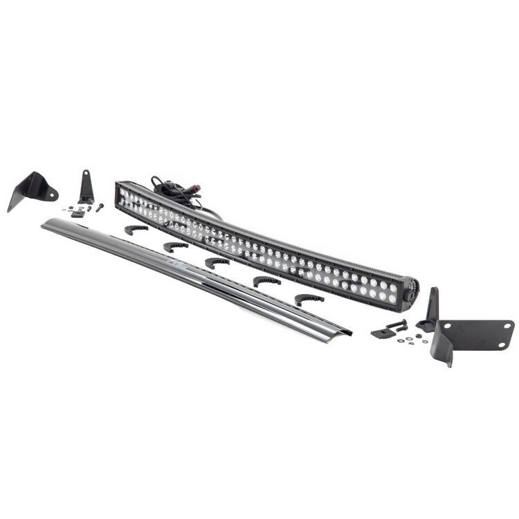 LED light bar 40" curved Rough Country Black Series
