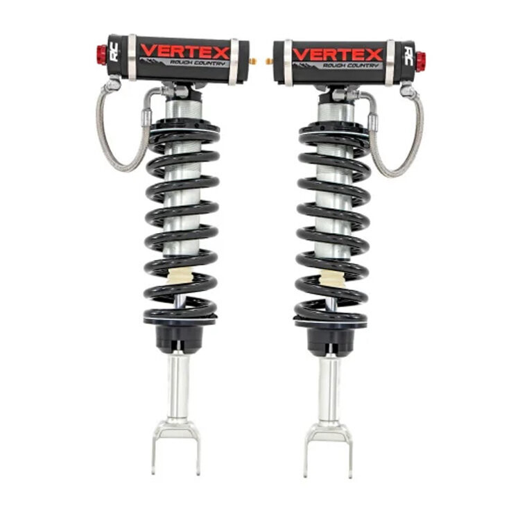 Front adjustable Coilover shocks Rough Country Vertex Lift 6"