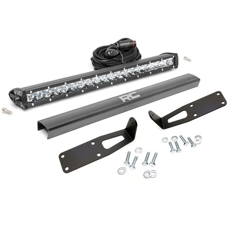 LED light bar 20" Rough Country Chrome Series