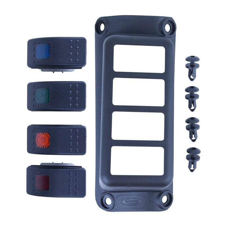 A-pillar switch pod with rocker switches Daystar