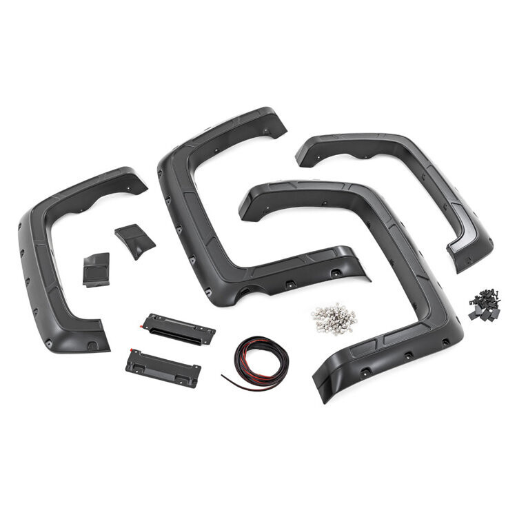 Front and rear fender flares Rough Country