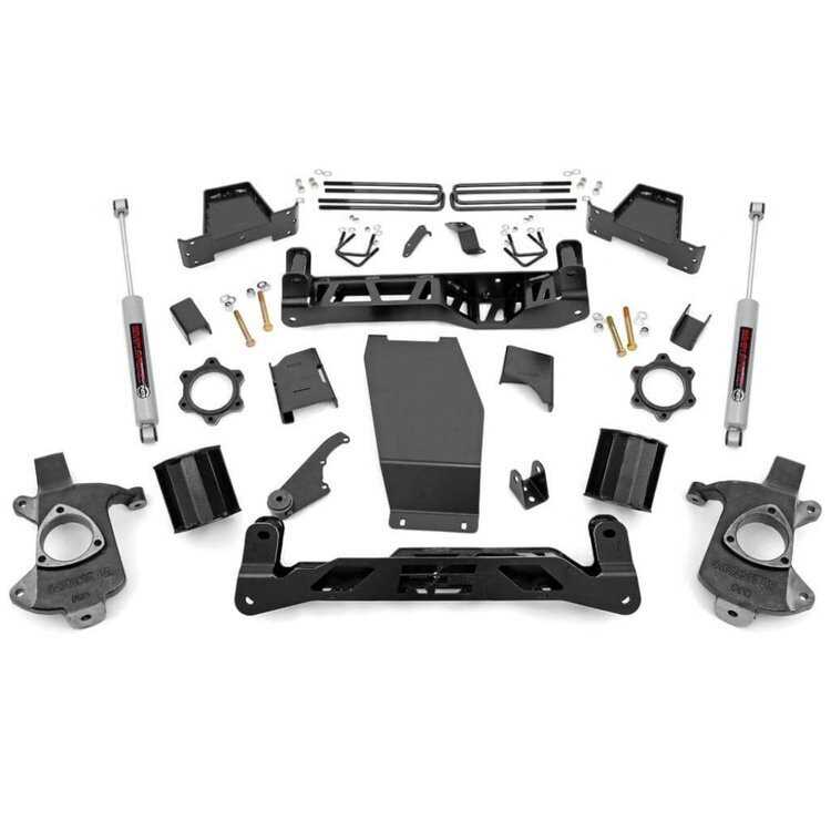 Suspension kit for cast steel control arms Rough Country Lift 6"