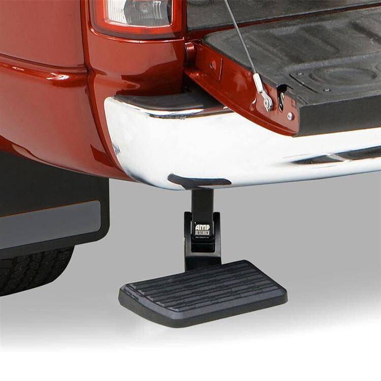 Retractable bumper step AMP Research
