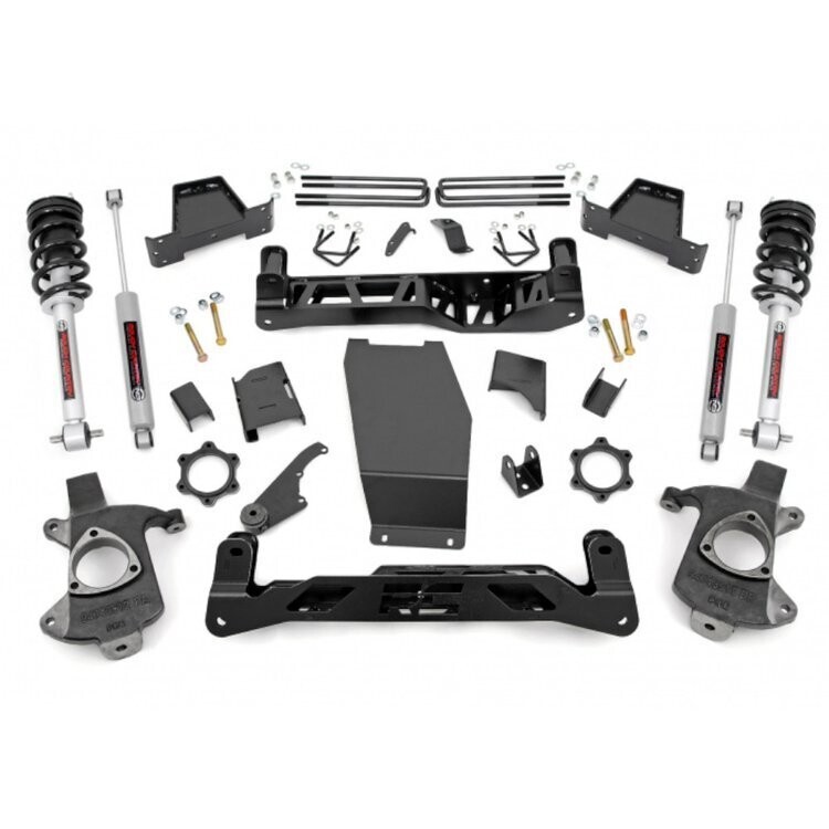 Suspension kit for cast steel control arms Rough Country Lift 6"