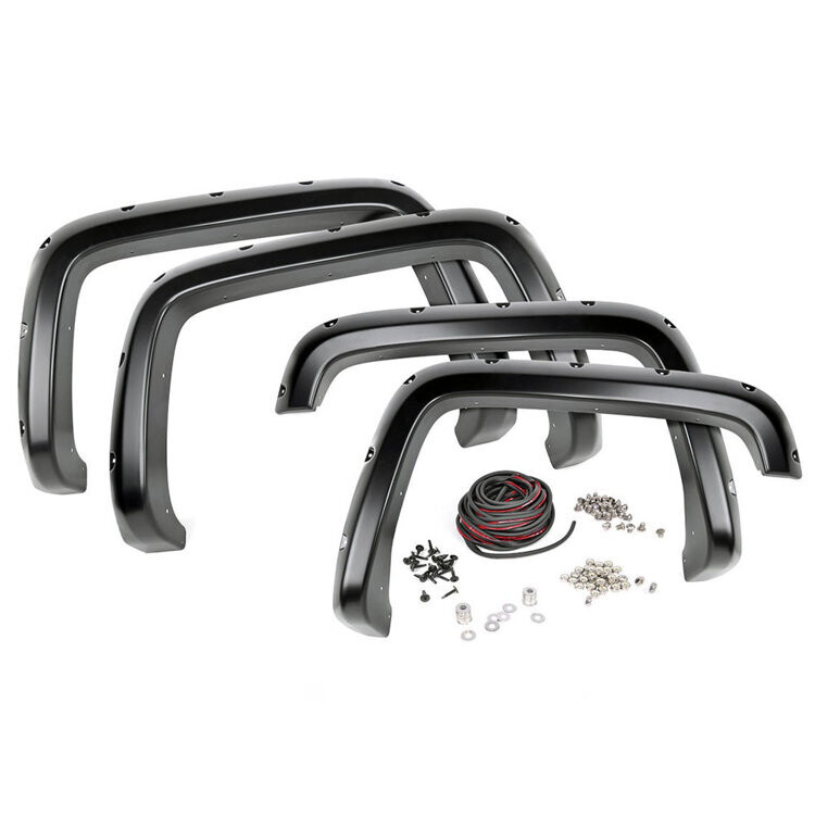Front and rear fender flares Rough Country Pocket