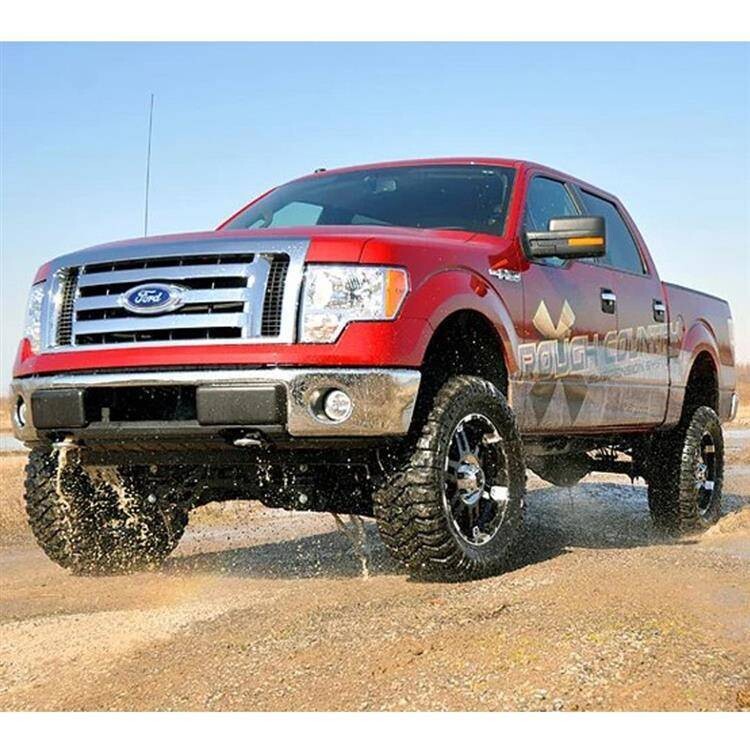 Front and rear floor mats bench seat for models with factory under seat storage Rough Country