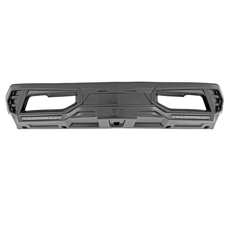Front fascia bumper with LED strips Rough Country