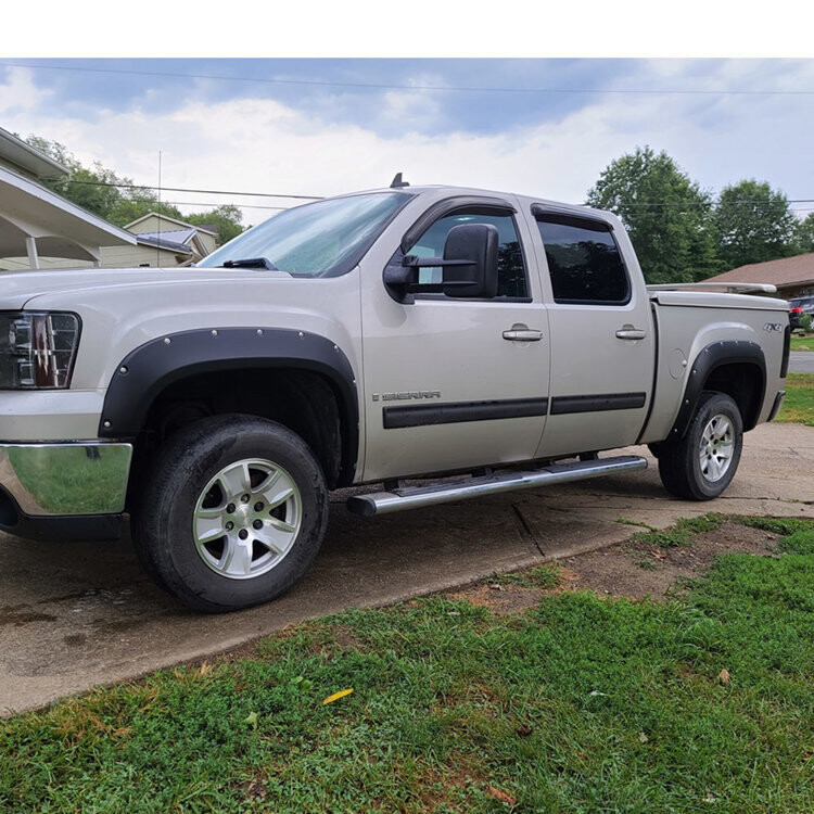 Front and rear fender flares Rough Country Pocket