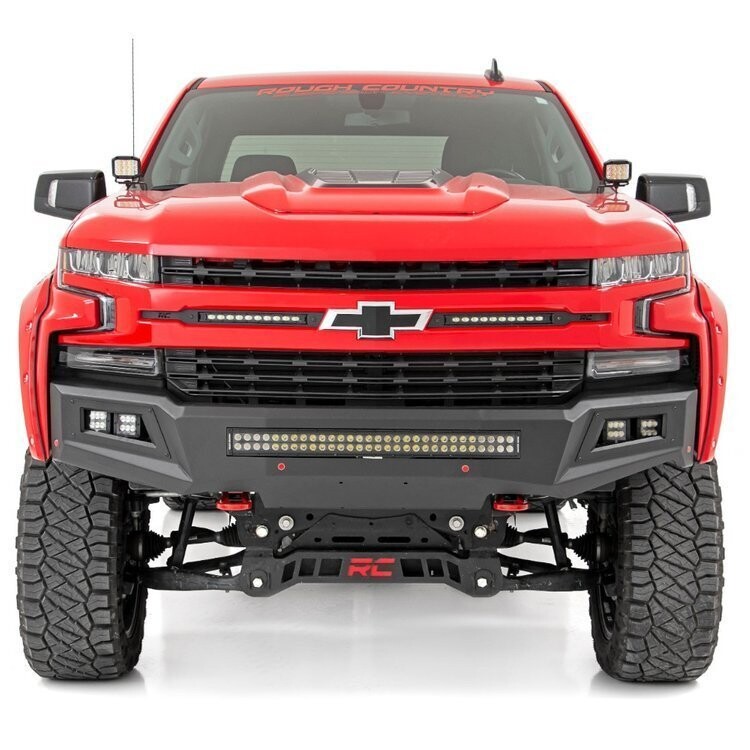 Lower windshield LED 3" kit Rough Country Wide Angle Series