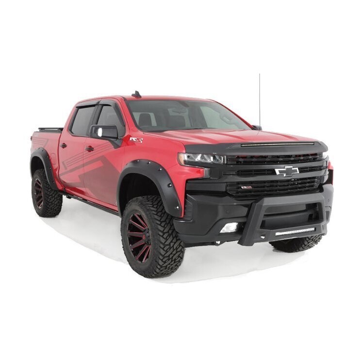 Front and rear fender flares Bushwacker Pocket Style