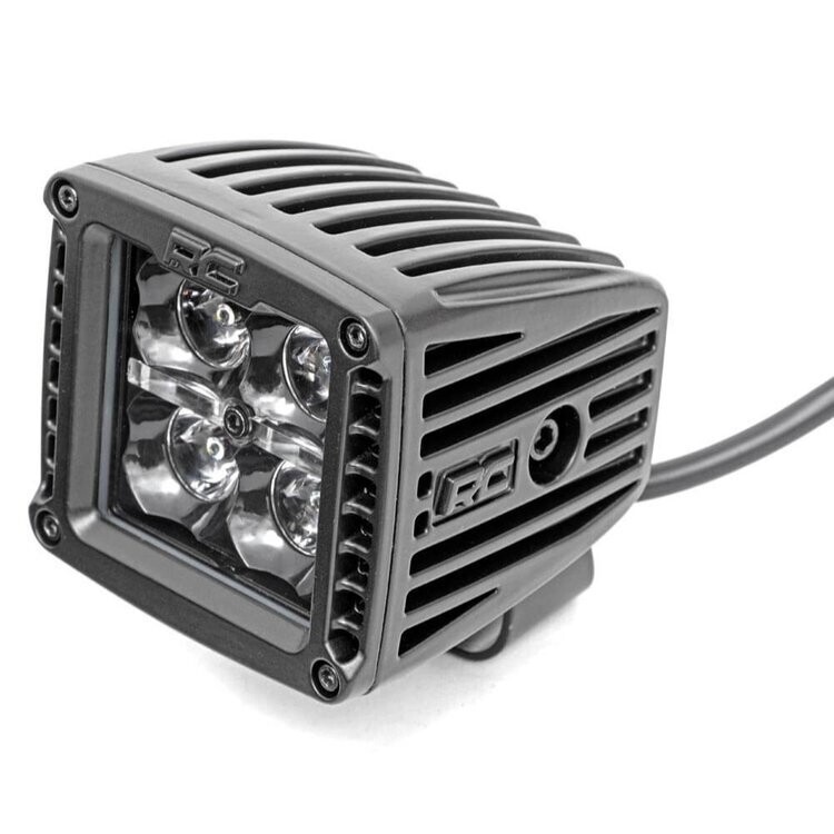 Lower windshield LED 2" kit Amber DRL Rough Country Black Series