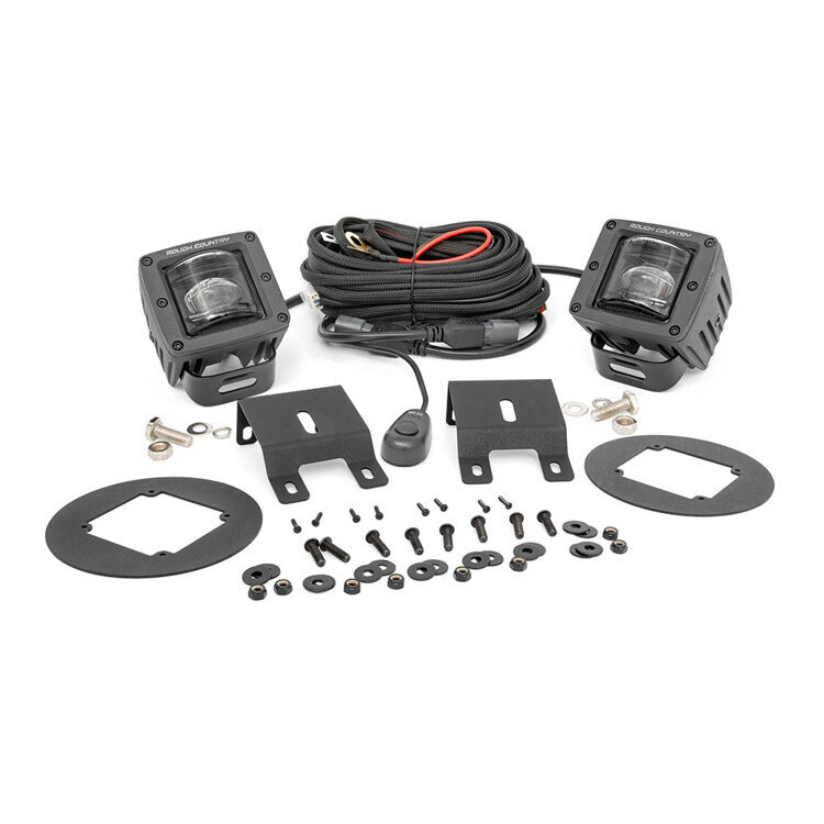 LED fog light SAE kit Rough Country