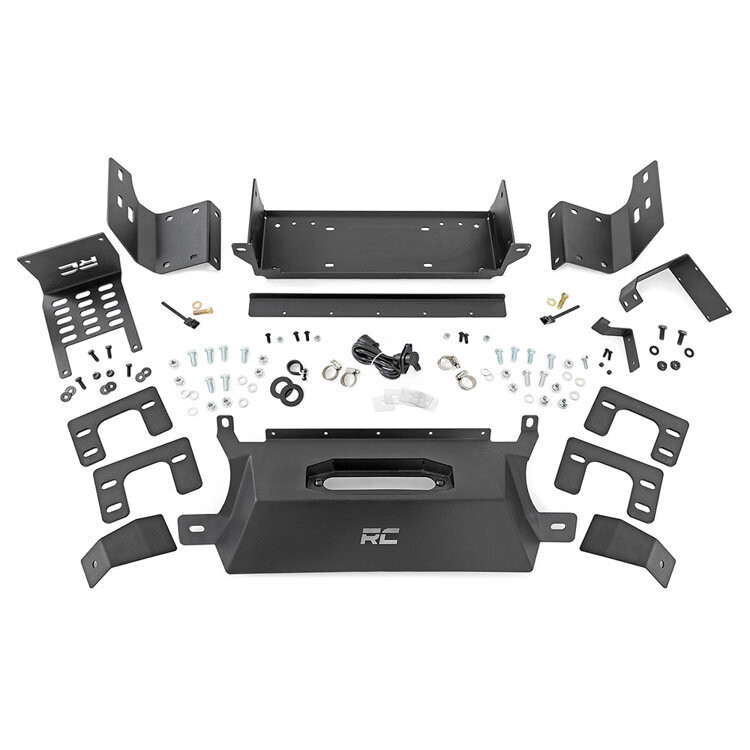 Hidden winch mount Rough Country