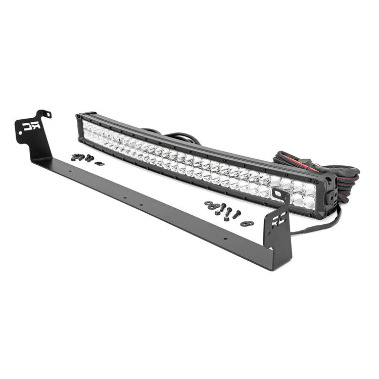 LED bumper kit 30" white DRL Chrome Series Rough Country
