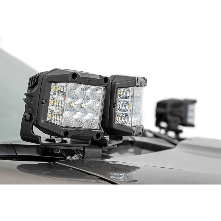 Wide angle OSRAM LED lights 3" Rough Country