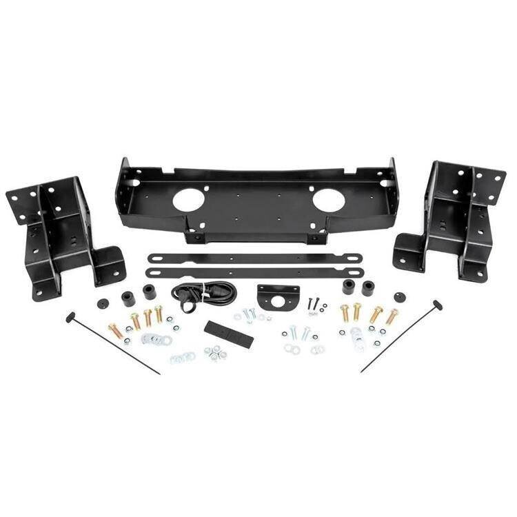 Hidden winch mounting plate Rough Country