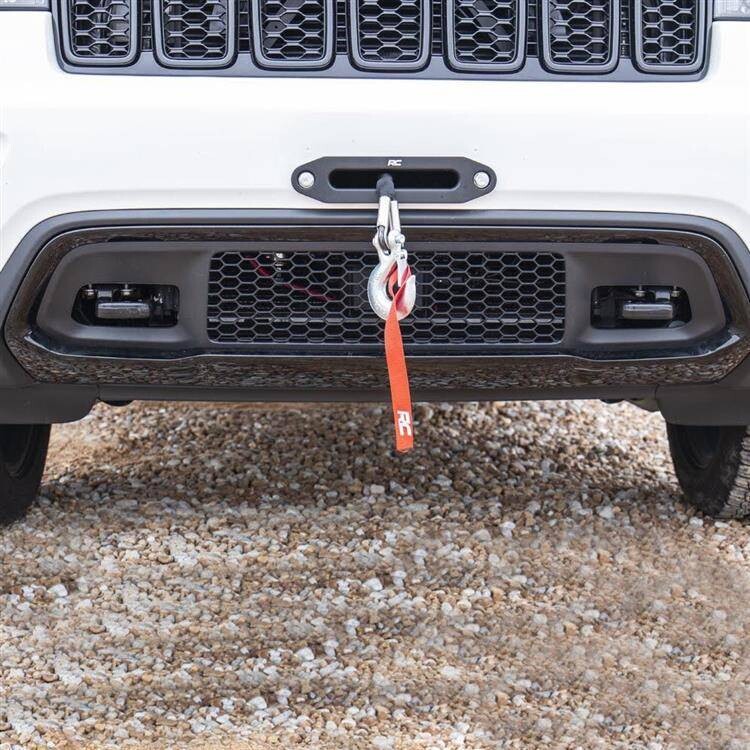 Hidden winch mounting plate Rough Country