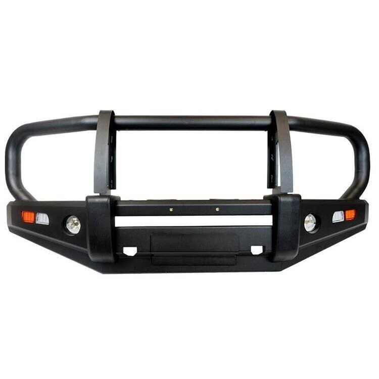 Front steel bumper with winch plate and bullbar OFD