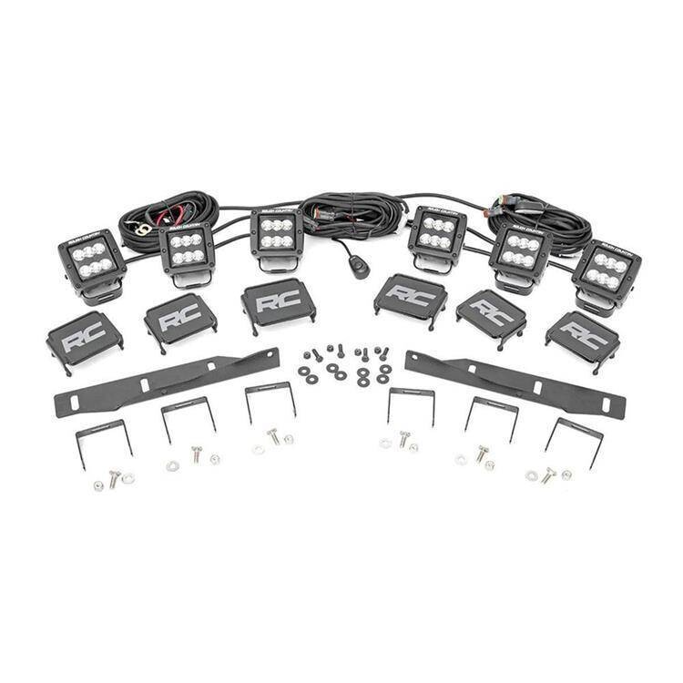 Triple LED fog light kit Rough Country