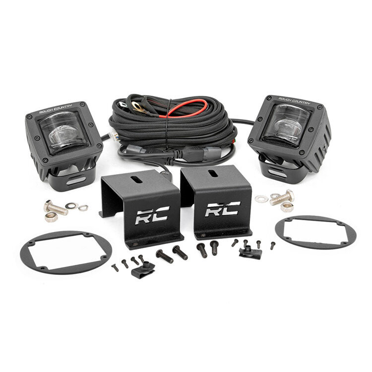 LED fog light SAE kit Rough Country