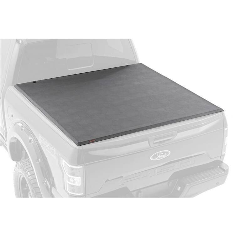 Soft roll-up bed cover tri-fold Rough Country 6' 5"