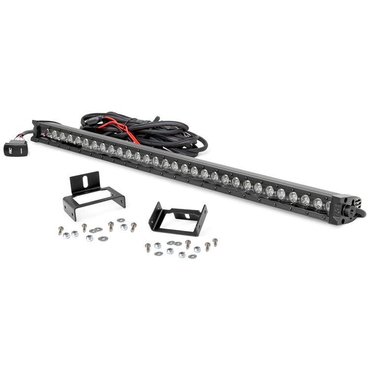LED light bar 30" White DRL Rough Country Black Series