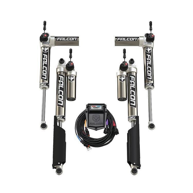 Shock absorbers kit TeraFlex Falcon SP2 3.5 e-Adjust Piggyback Petrol Lift 2-3"
