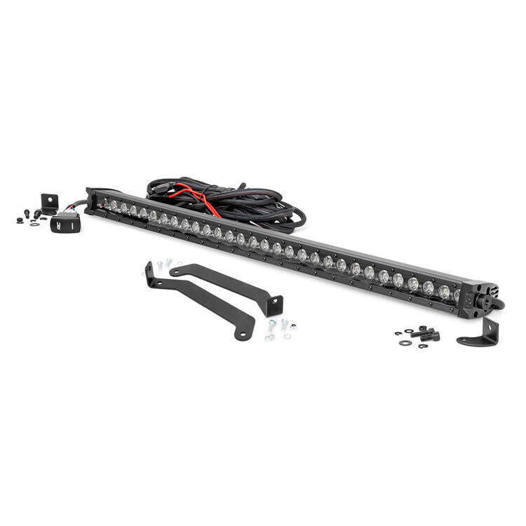 LED bumper kit 30" white DRL Black Series Rough Country