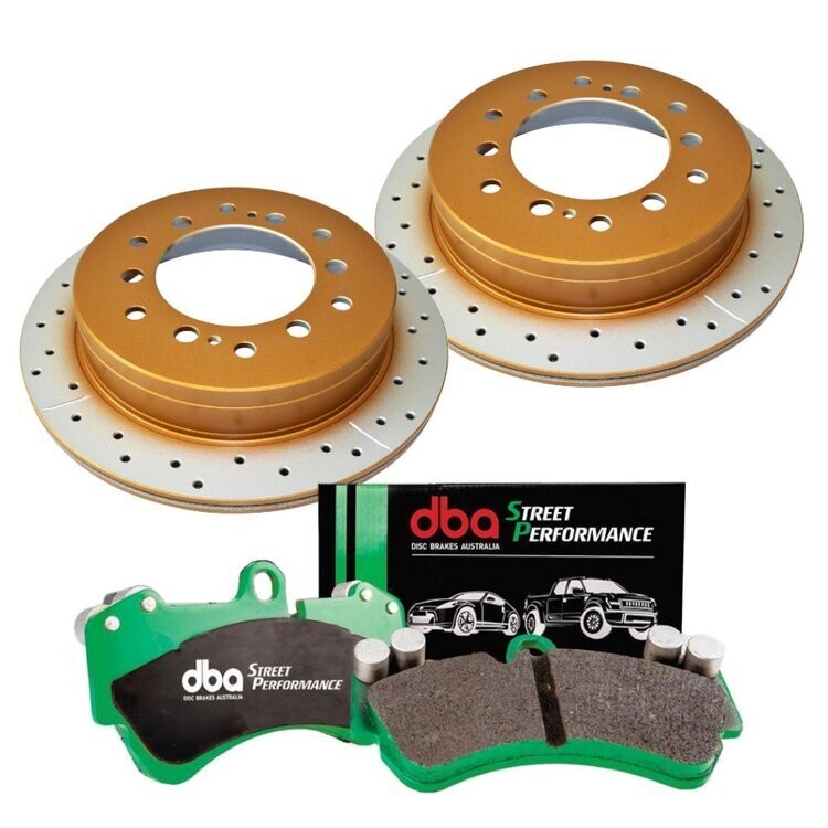Rear brake kit DBA X-Gold Street Performance
