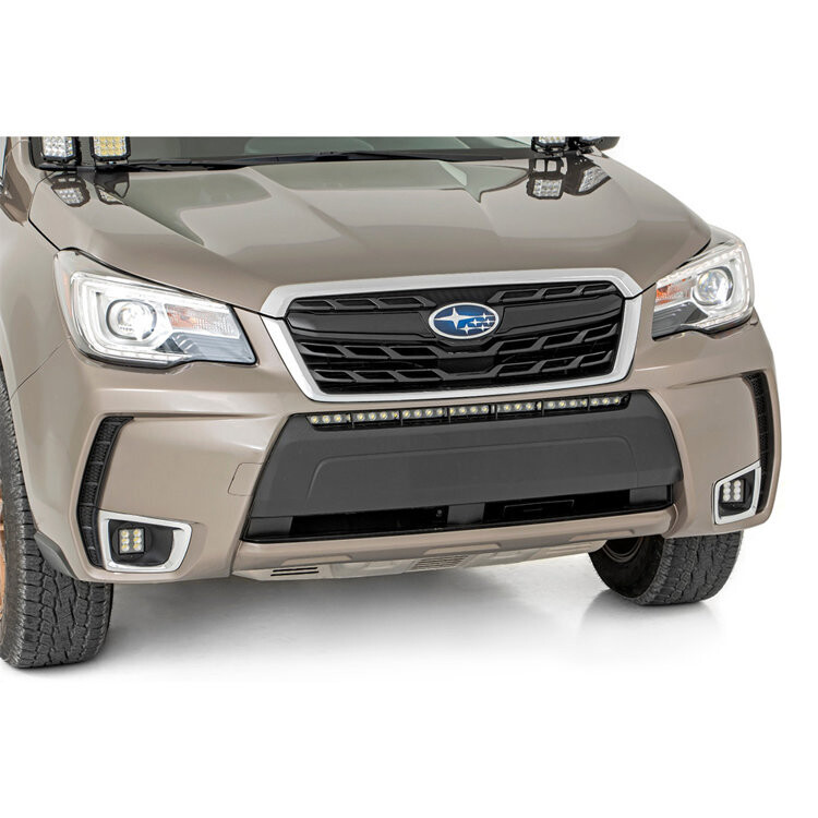 LED bumper kit 30" white DRL Black Series Rough Country