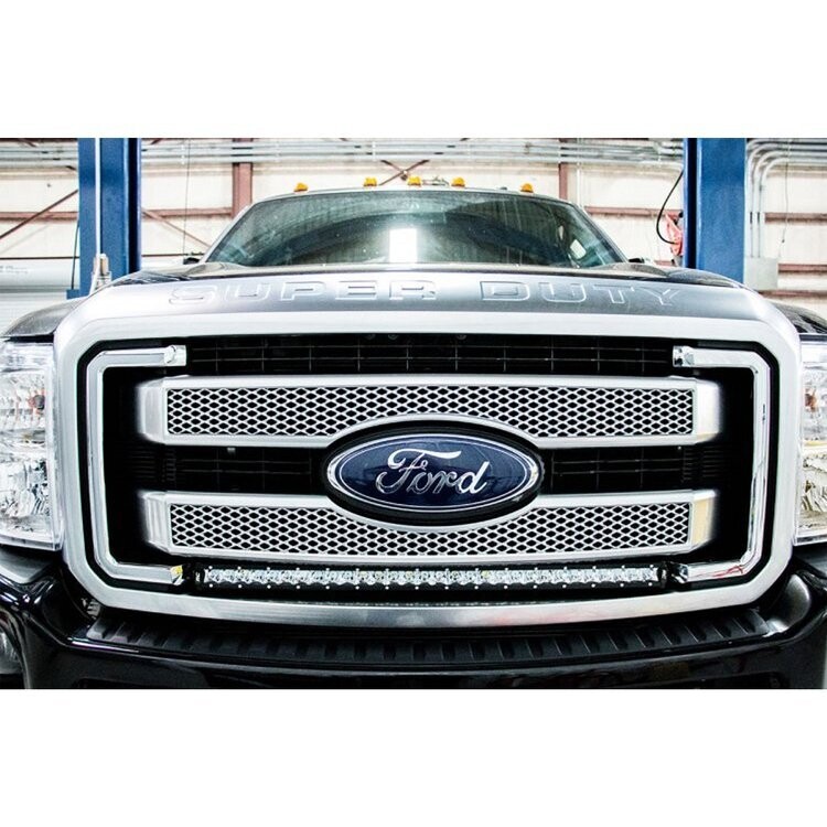 LED light bar 30" White DRL Rough Country Black Series