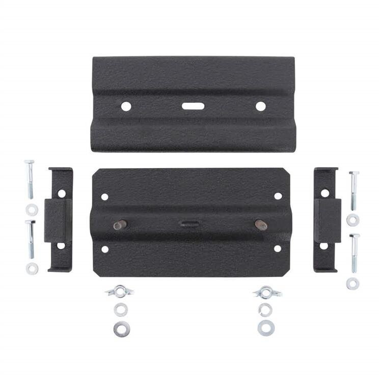 Axe and shovel mount for roof rack Smittybilt
