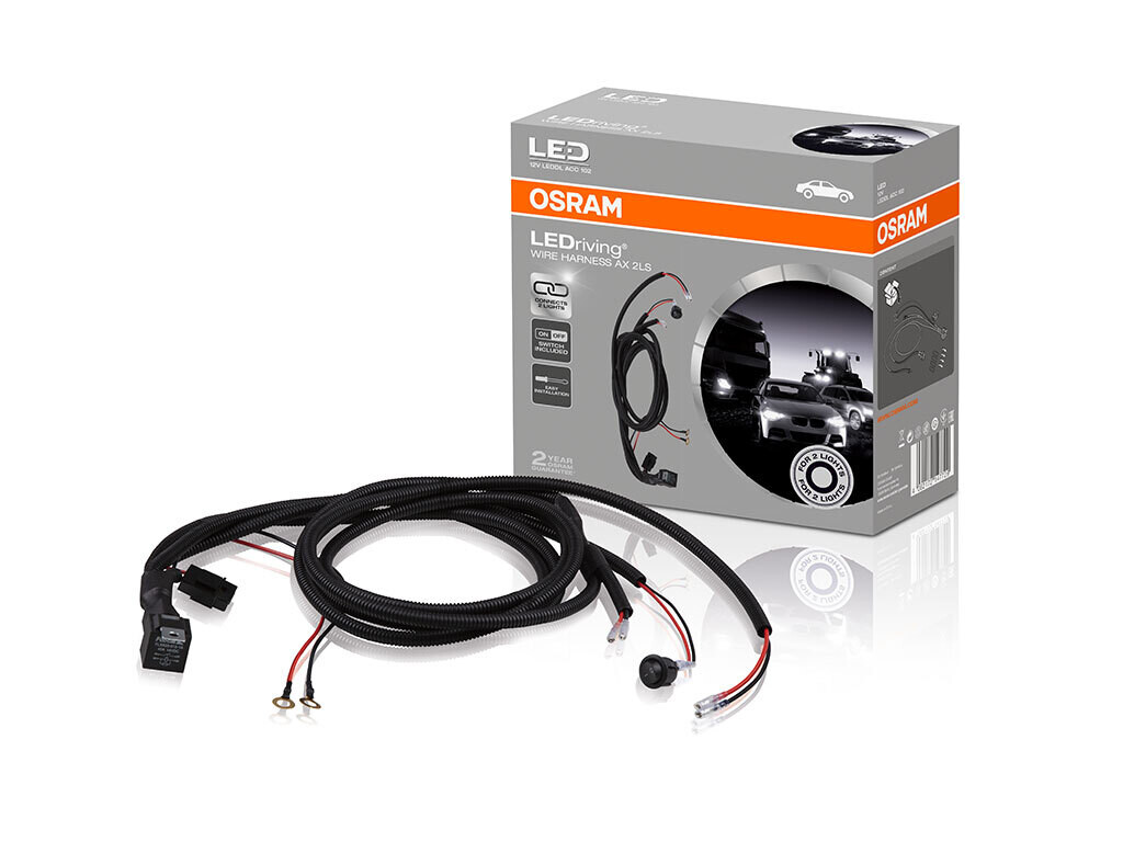 LED Lichtbalk bedradingsharnas AX 2LS - van Osram