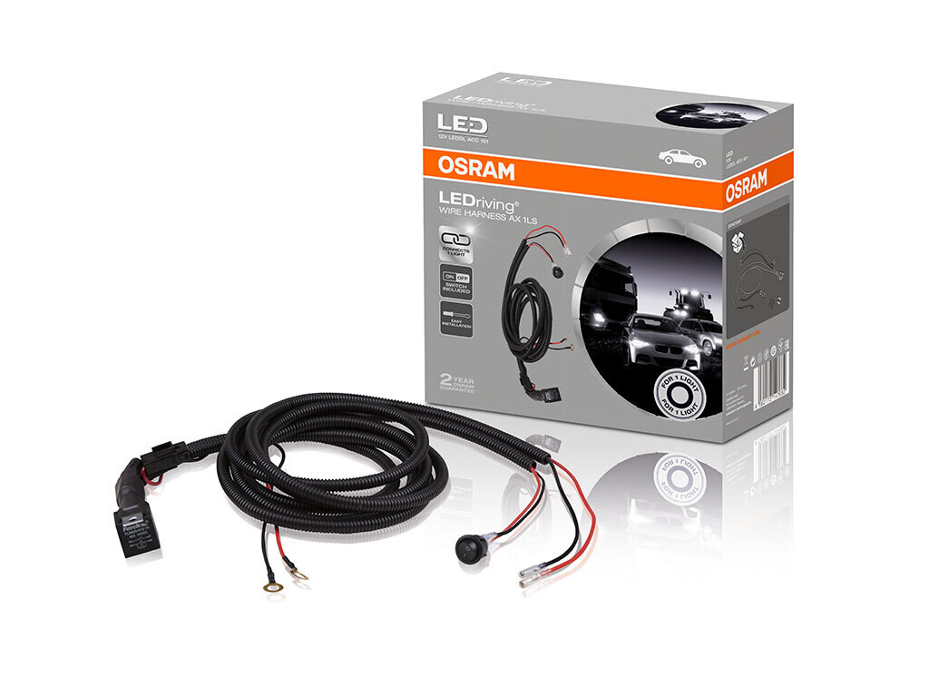 LED Lichtbalk Wire Harness AX 1LS - van Osram