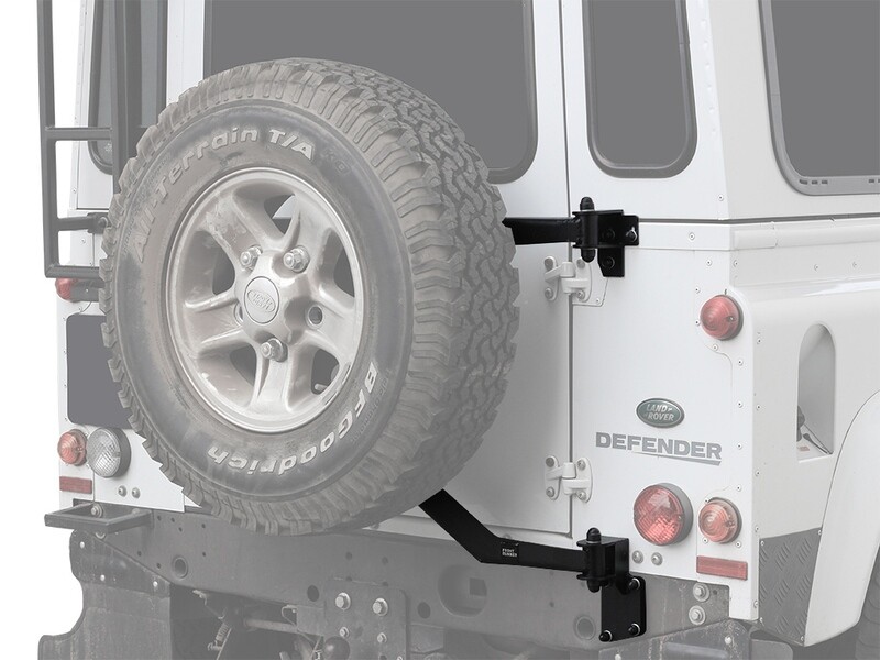 Reservewieldrager voor een Land Rover Defender 90/110 (1983-2016) Station Wagon - Front Runner