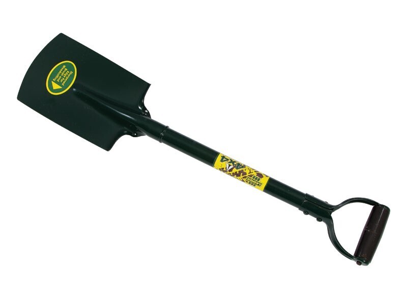 Spade/shop met scherpe kant