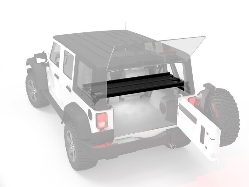 Intern bagagerek voor de Jeep Wrangler JKU 4 deurs - Front Runner