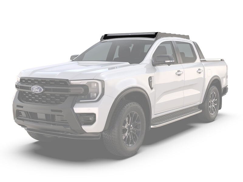 Ford Ranger T6.2 (2022-heden)/VW Amarok (2023-heden) Double Cab Slimsport Rack 40in Lichtbalk Winddeflector