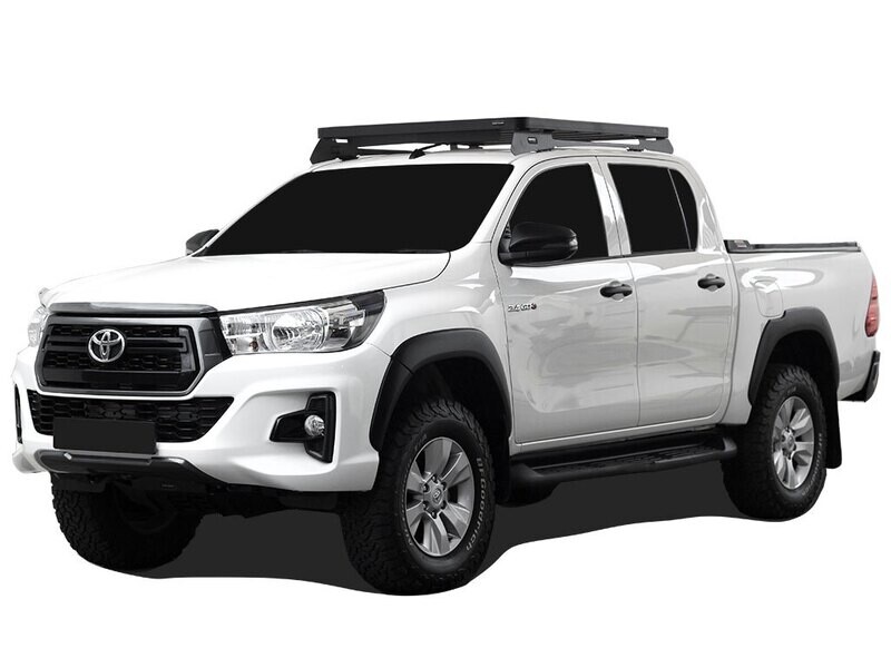 Slimline II bagagerekkit voor een Toyota Hilux Revo DC (2016-heden) - Front Runner